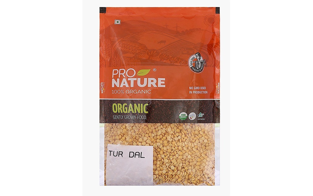 Pro Nature Organic Tur Dal    Pack  2 kilogram